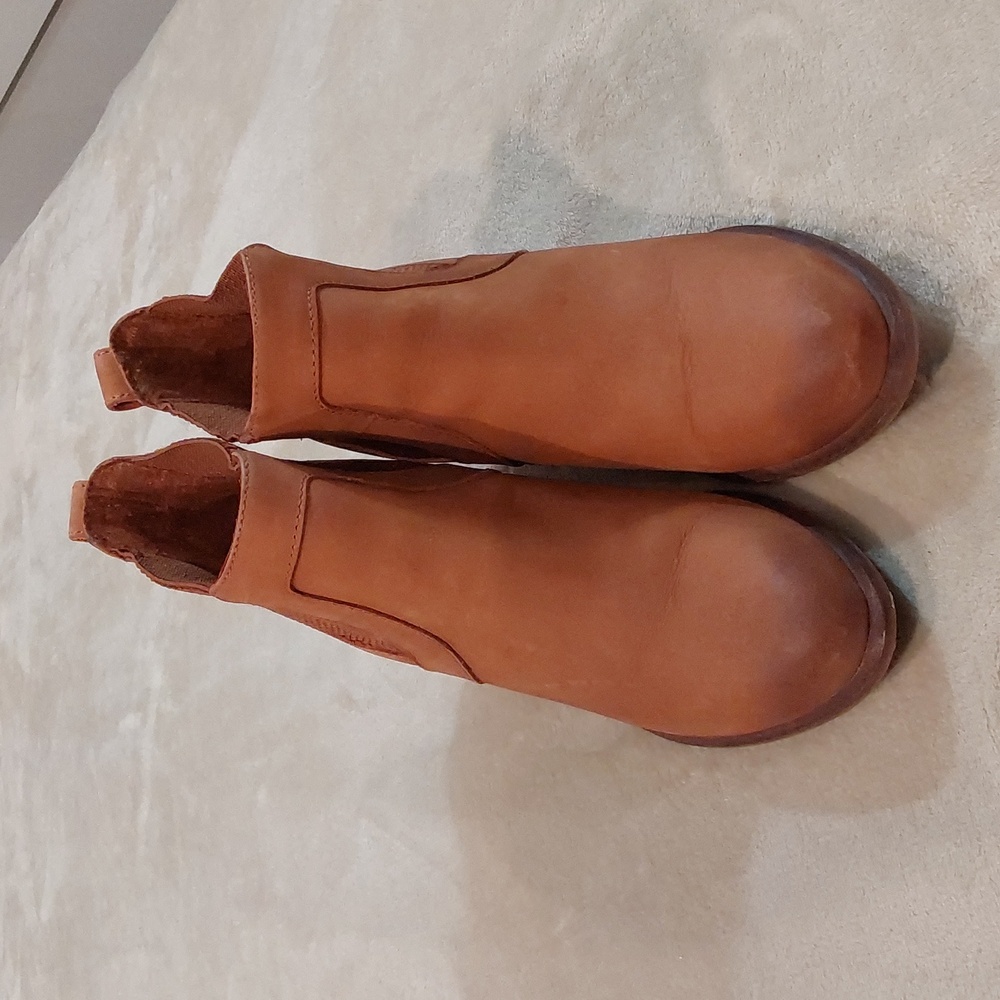 UGG Cobie II Chelsea boots in brown leather Womens Size 9 - Picture 5 of 10